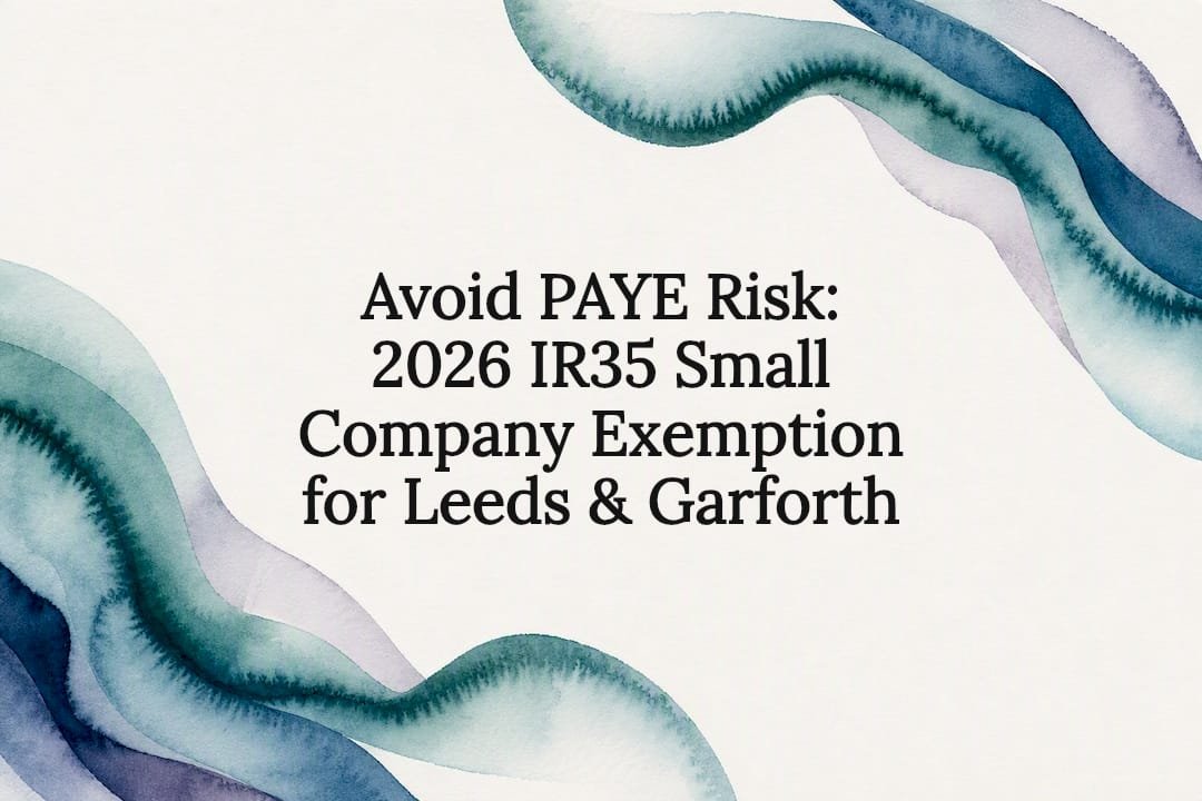 Decorative IR35 exemption title card