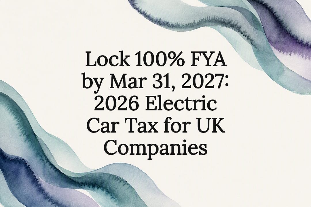 Decorative electric car tax title card